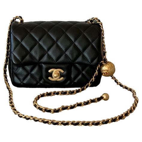 chanel small classic bag with chain